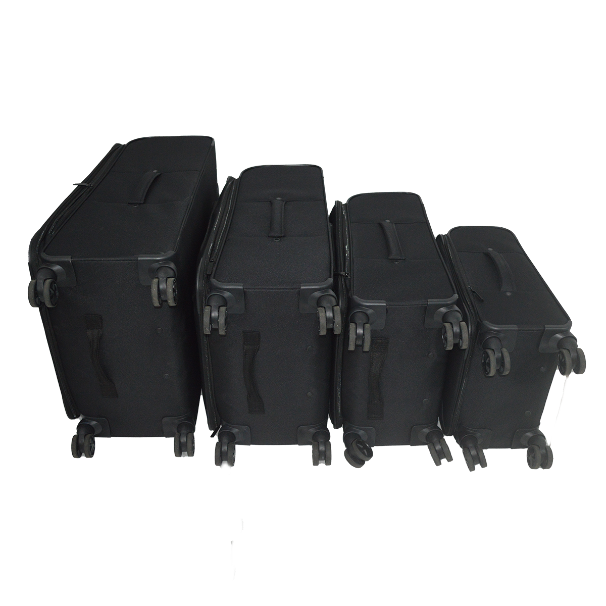 Black 4pcs/set Soft Luggage - Image 6